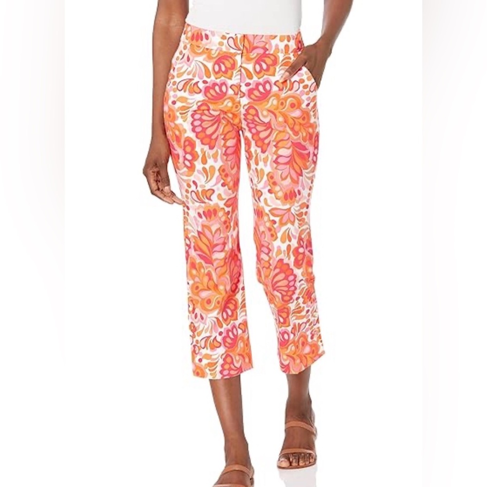 LILLY PULITZER Vintage Flower Crop Pants